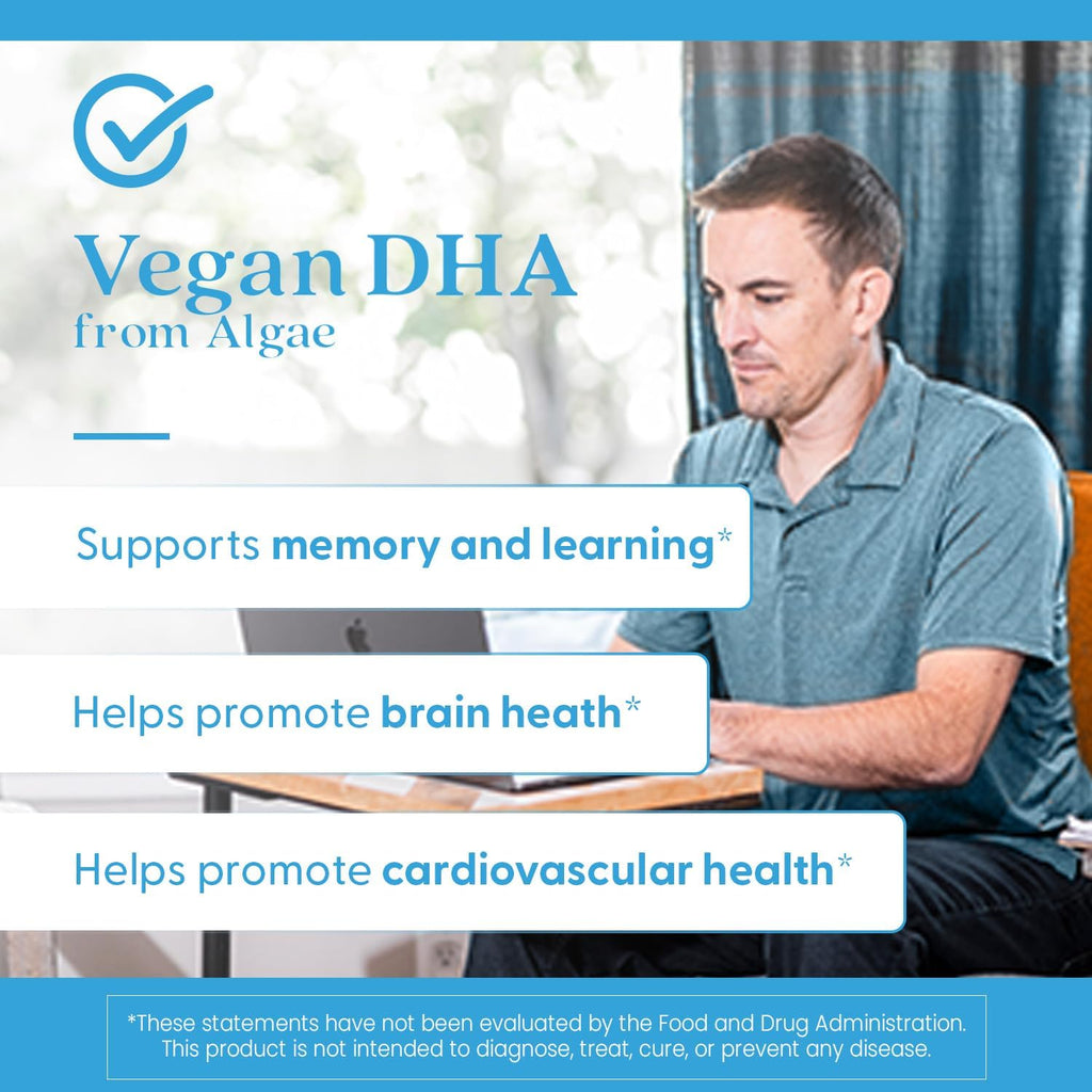 Doctors Best Vegan DHA from Algae 60 Softgels