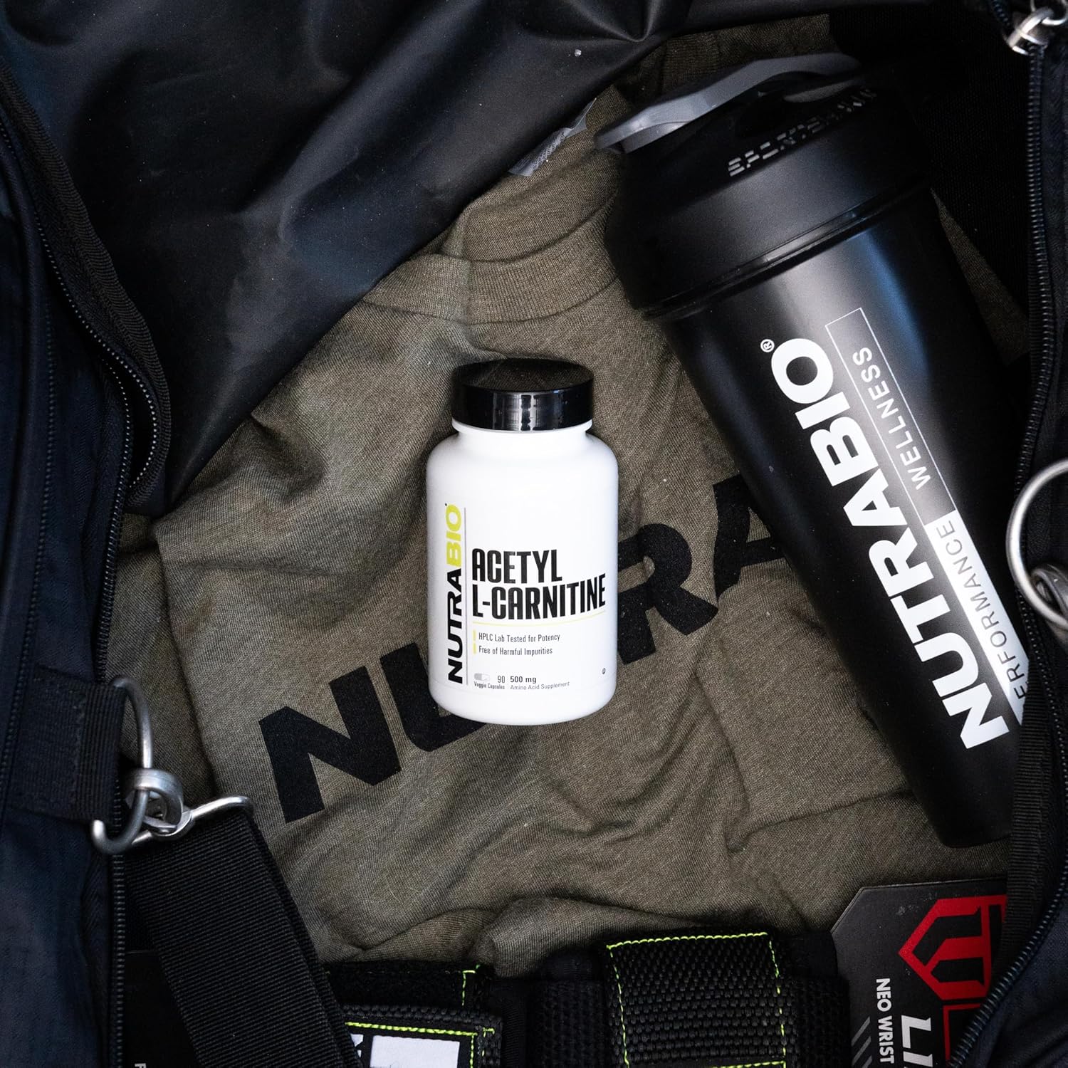 NutraBio Acetyl L-Carnitine Supplement 90 Capsules